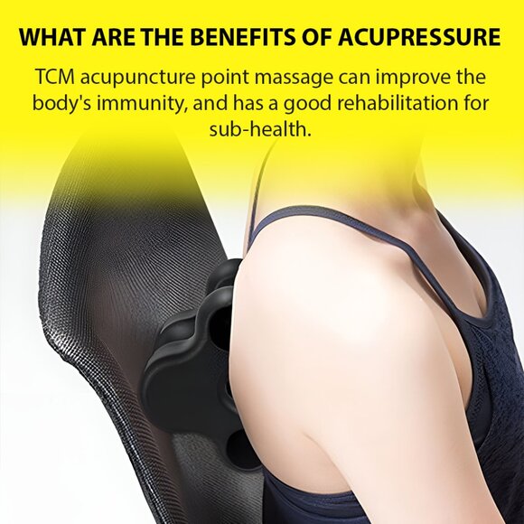 Pressure Point Massage Tool – Handheld Manual Deep Tissue Pain Relief for Neck - Picture 5 of 8